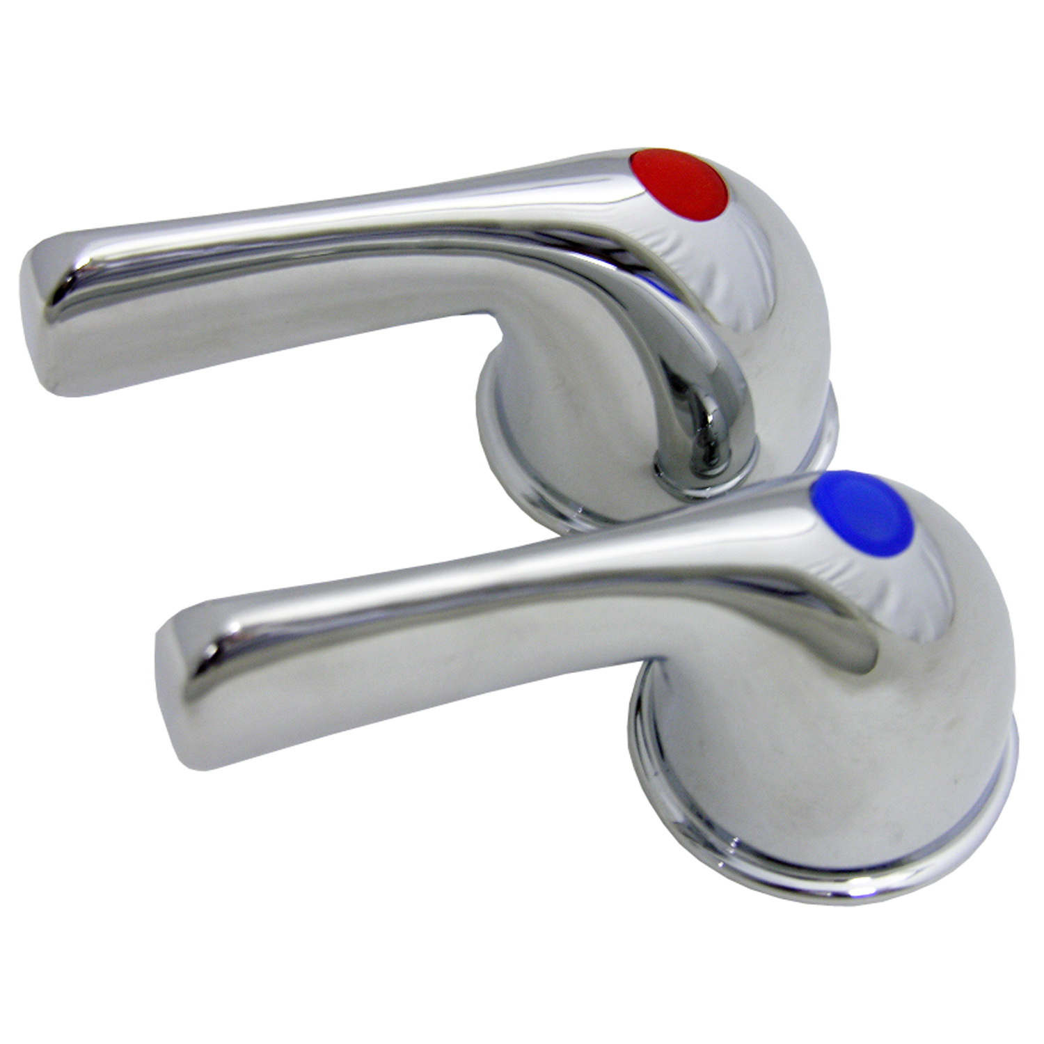 Lasco 01-7081 Faucet Handle, Metal, Chrome Plated