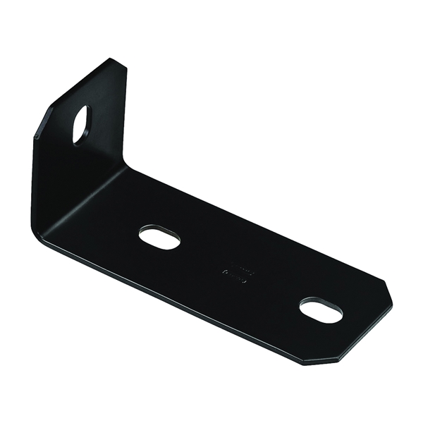 National Hardware 1155BC Series N351-498 Corner Brace, 6-13/16 in L, 3 in W, 3 in H, Steel, Powder-Coated