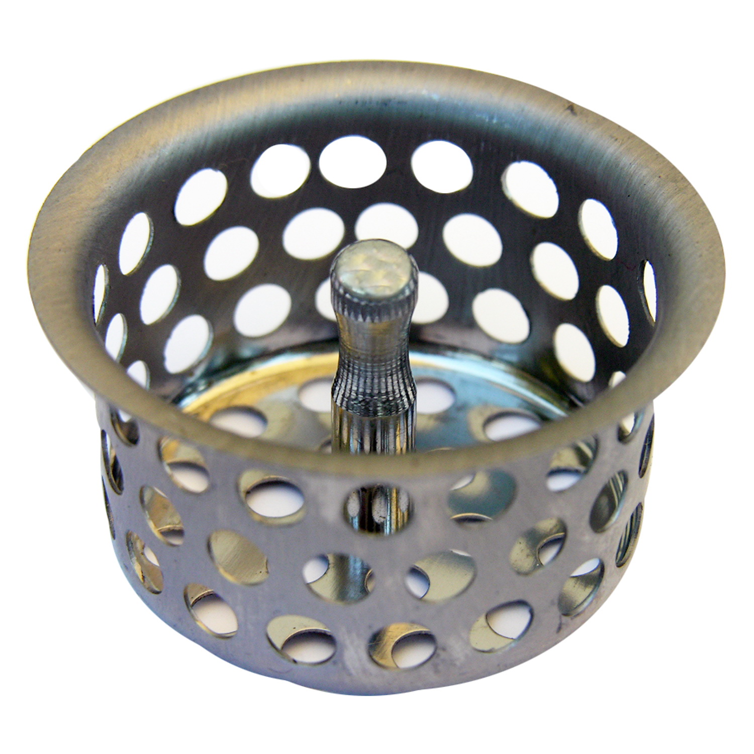 Lasco 03-1317 Crumb Cup Strainer, 1-1/2 in Dia, Chrome