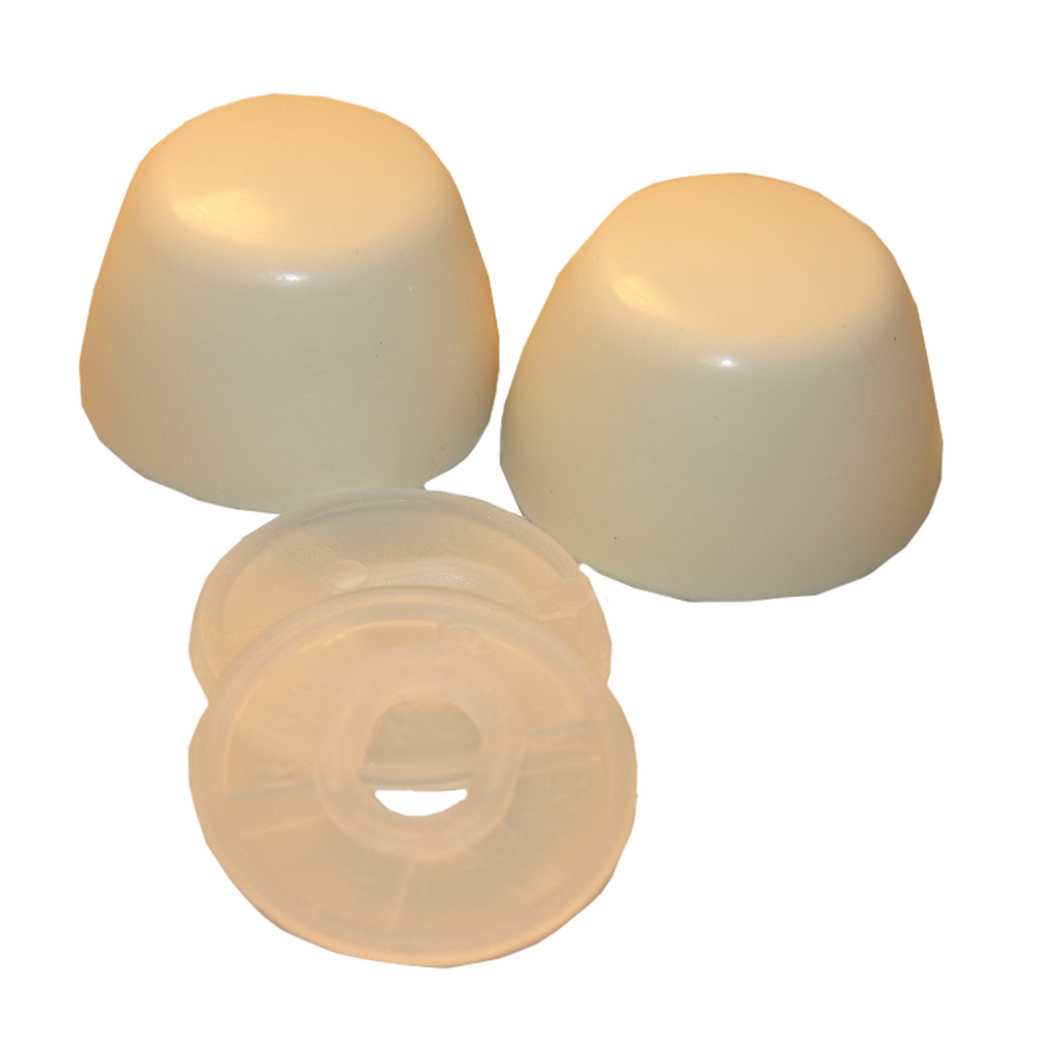 Lasco 04-3915 Bolt Cap, Plastic, Almond/Bone