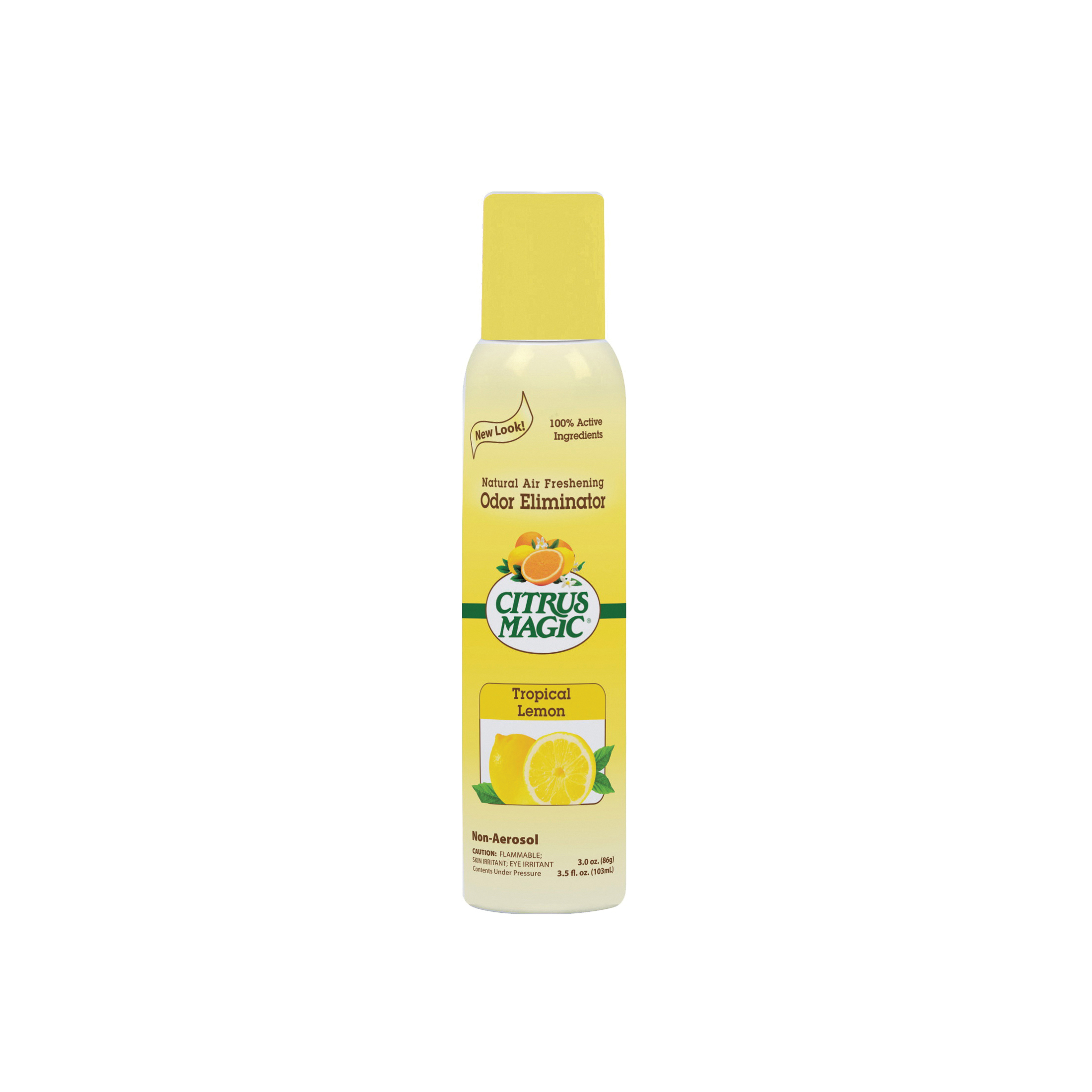 Citrus Magic 612112748-6PK Air Freshener, 3 oz Bottle, Tropical Lemon