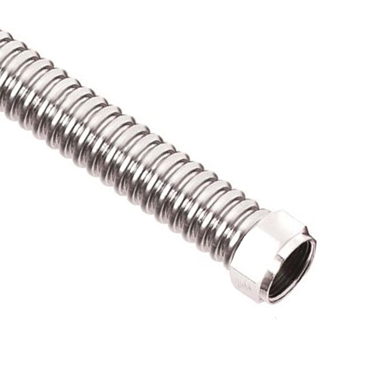 Lasco 10-1374 High-Flow Water Heater Connector, 3/4 in, FPT, Stainless Steel, 18 in L