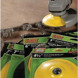 Gator 3050 Sanding Disc Kit, 5 in Dia, 1/4 in Arbor, Zirconium Oxide Abrasive