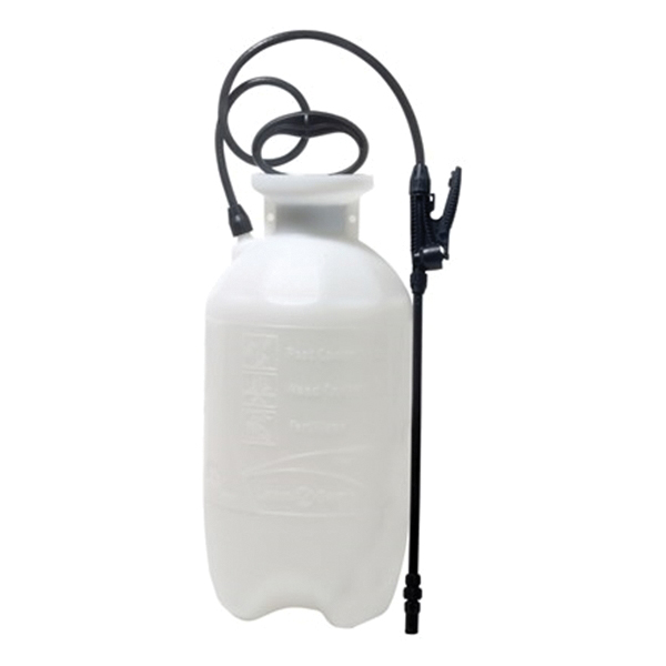 Chapin 20000 Handheld Sprayer, 1 gal Tank, Poly Tank, 34 in L Hose, White