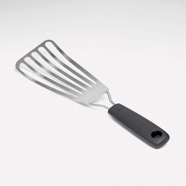 Good Grips 1130900 Fish Turner, 1/2 in W Blade, Stainless Steel Blade