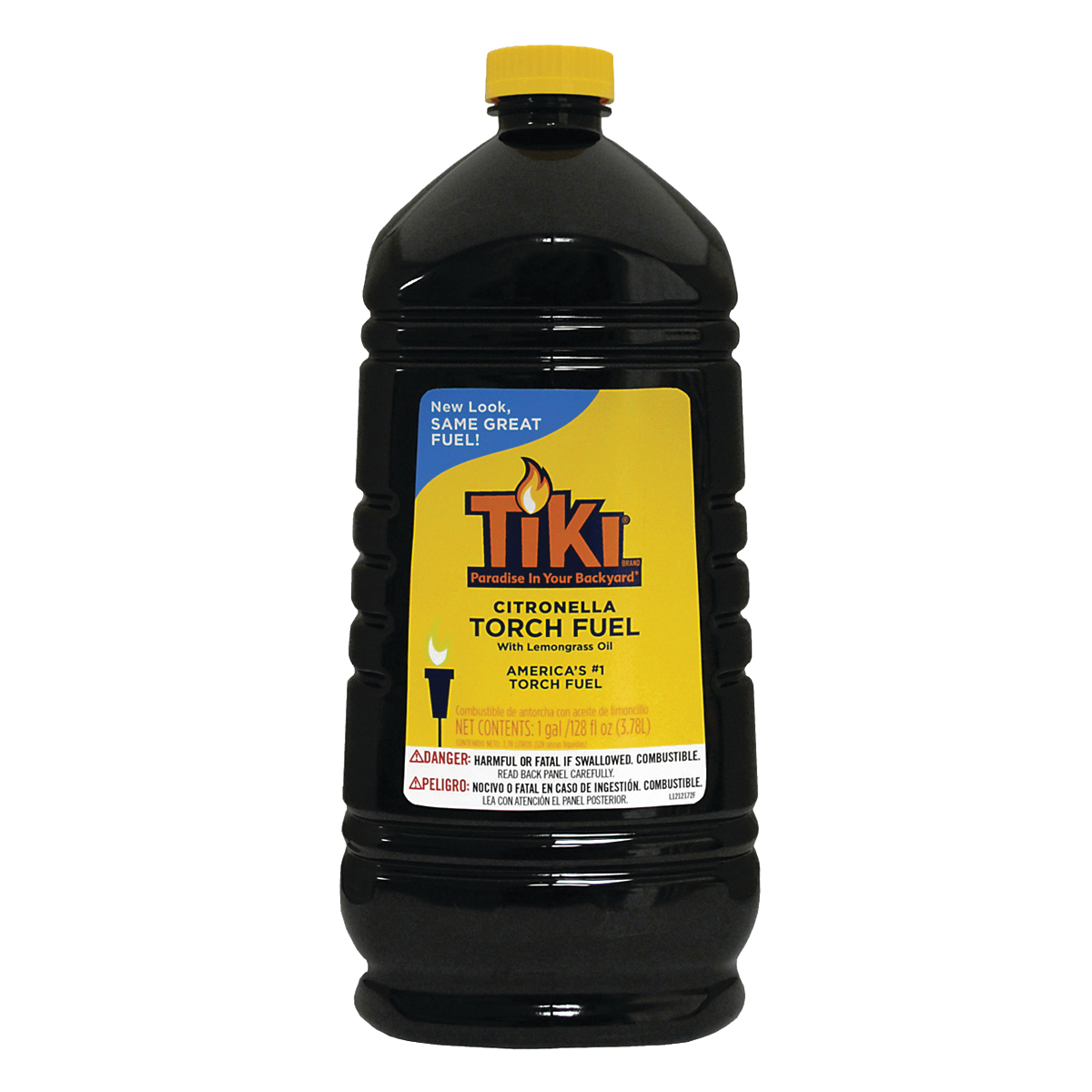 Tiki 1216151 Citronella Torch Fuel, Lemon Grass, 128 oz Bottle