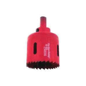 Morse MHSA Series MHSA22C Hole Saw, 1-3/8 in Dia, 1-15/16 in D Cutting, 3/8 in Arbor, 4/6 TPI, Bi-Metal Cutting Edge