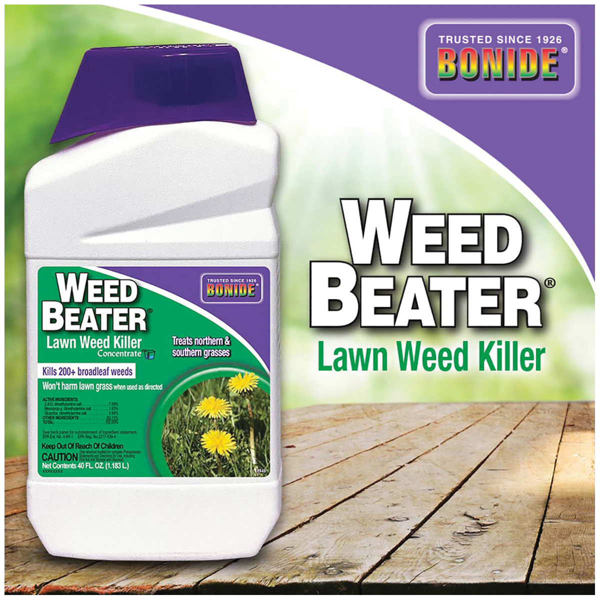 Weed Beater 8940 Weed Killer, Liquid, Spray Application, 40 oz Bottle