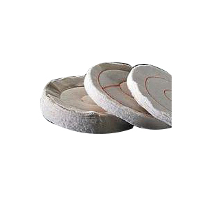 Dico 527-36-6 Buffing Wheel, 6 in Dia, 1/2 in Thick, Cotton