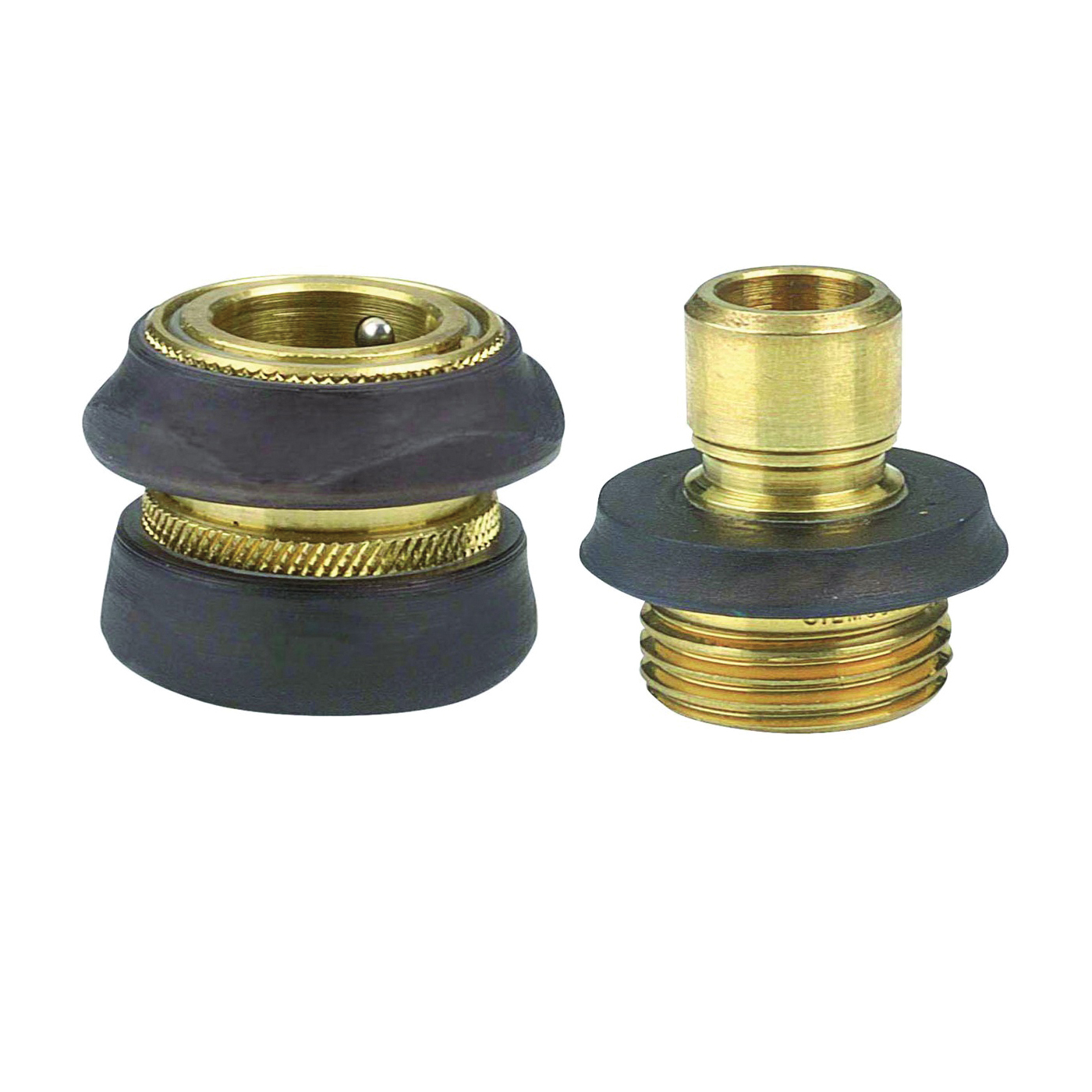 Gilmour 09QC Quick-Connector, Female x Male, Brass