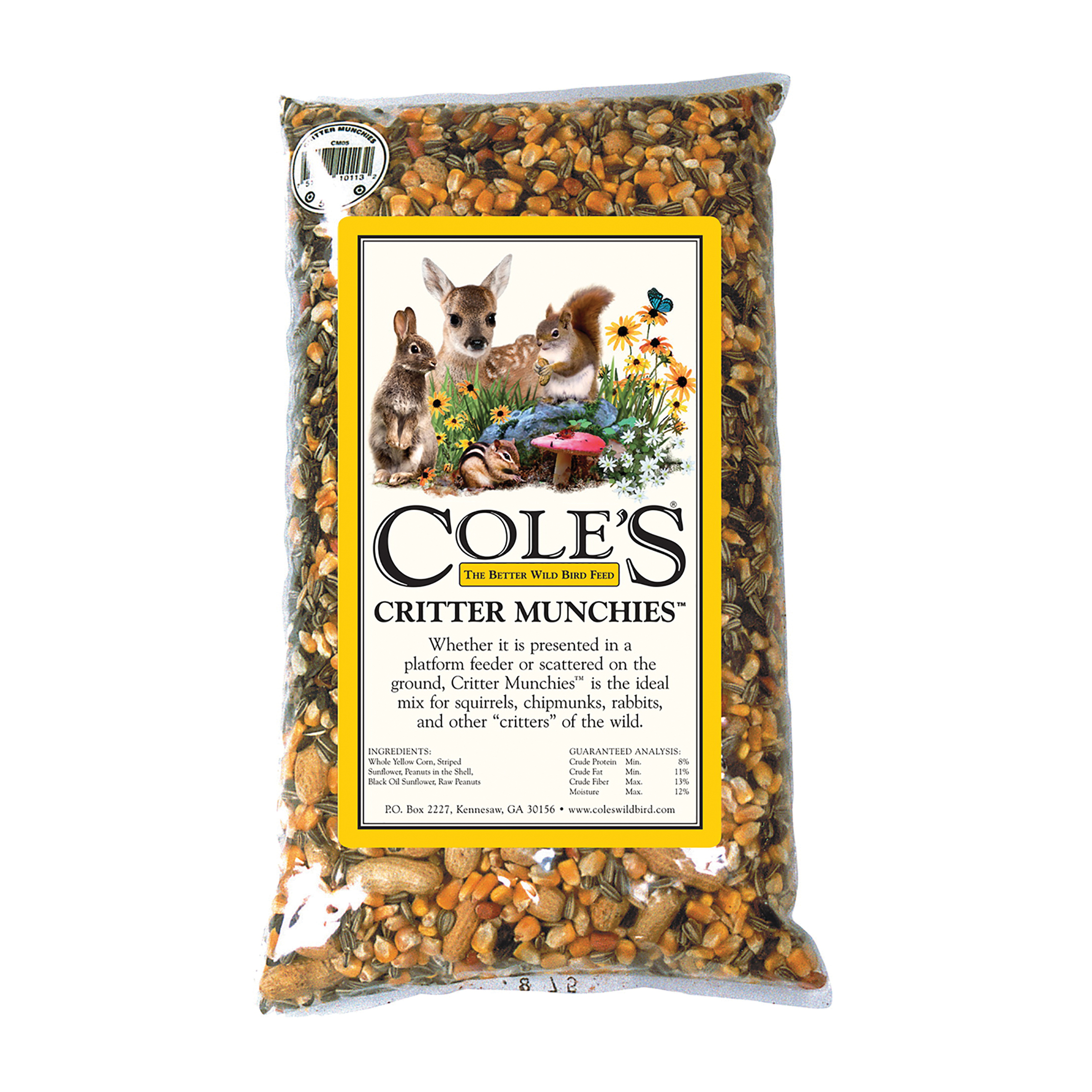 Cole's CM05 Critter Munchies, Seed, 5 lb Bag