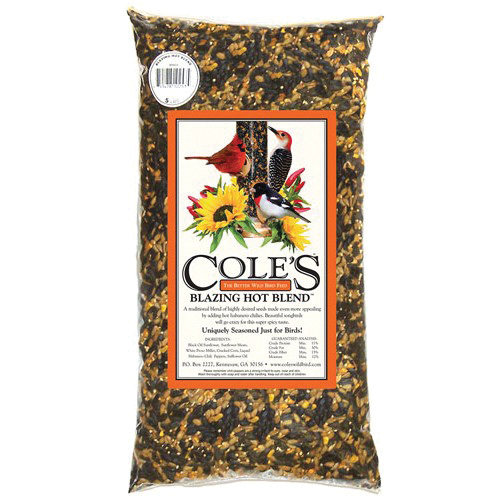 Cole's Blazing Hot Blend BH05 Cracked Corn Wild Bird Food, 5 lb, Blended, Seed, Bag