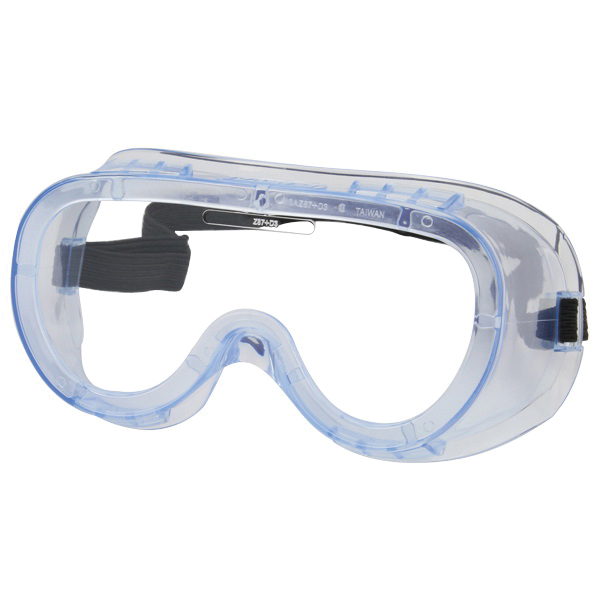 Safety Works 10031205 Safety Goggles, Anti-Fog, Impact, Splash Lens, Vinyl Lens, Vinyl Frame, Clear Frame