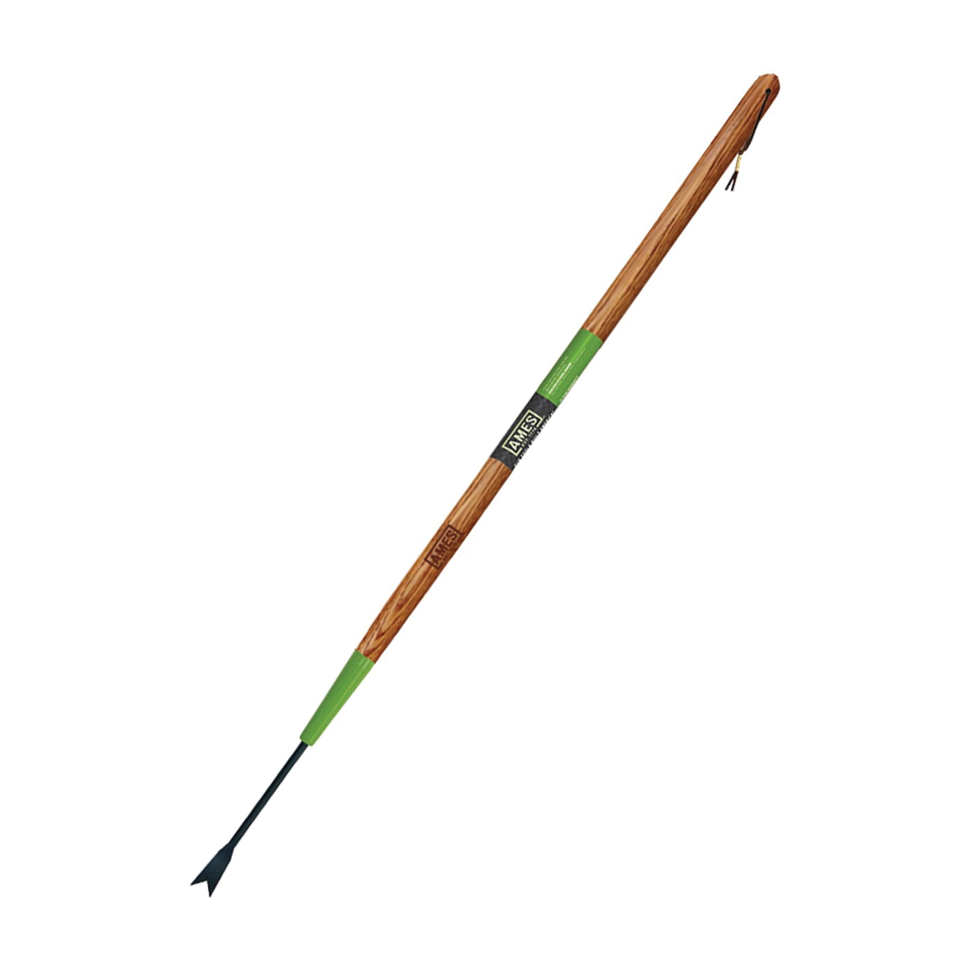 Ames 2942100 Forged Dandelion Weeder, Steel Blade, V-Notched Blade, Hardwood Handle
