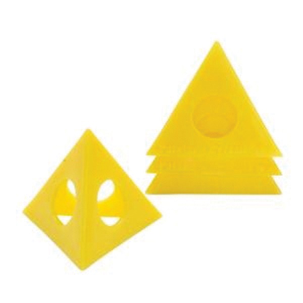 Hyde 43510 Painters Pyramid, Plastic, Yellow