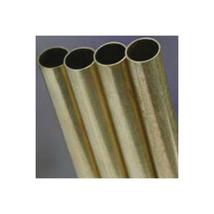 K & S 8120 Copper Tubing, 1/8 in OD, 1/8 in, 12 in L, Round, For: 1005I Rack