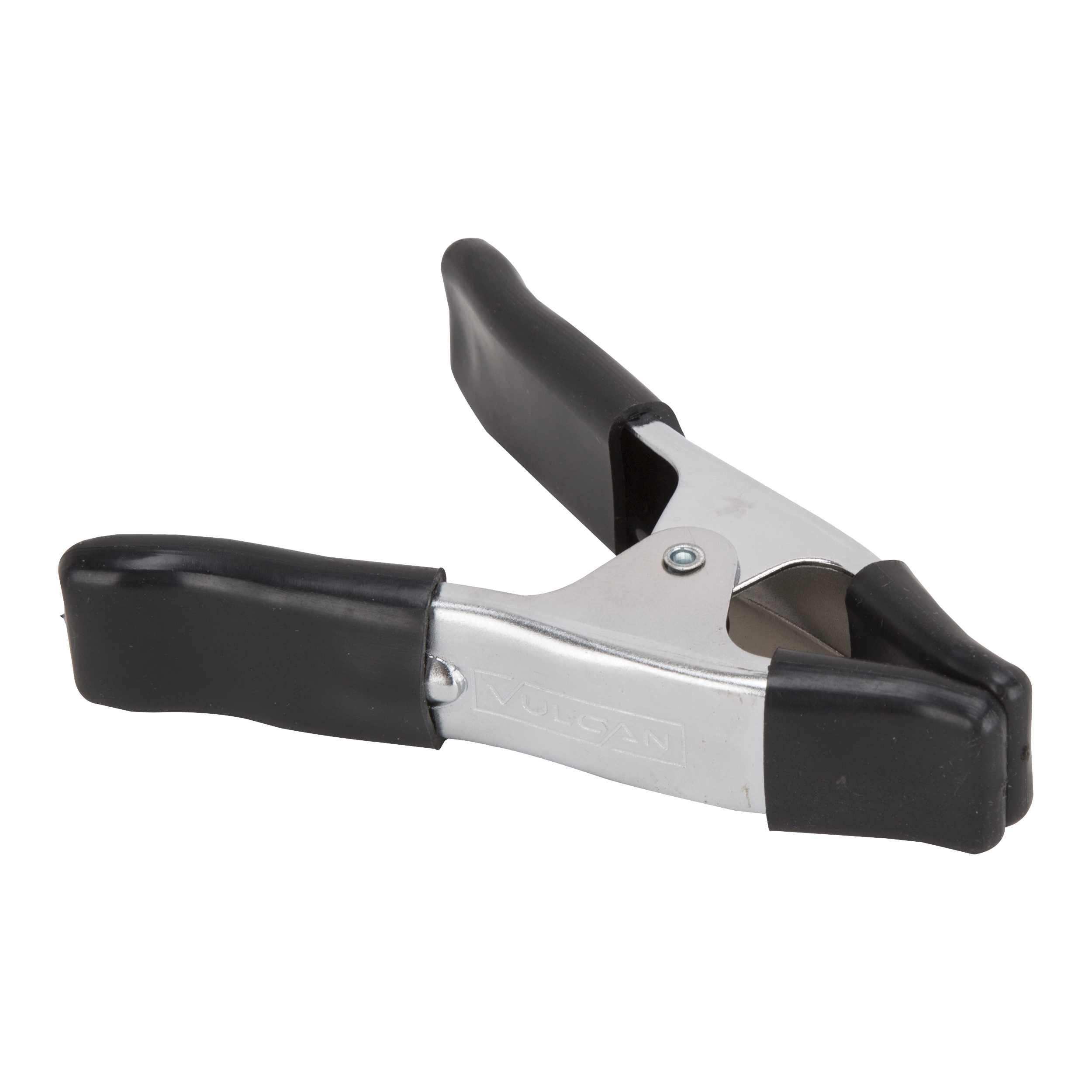 Vulcan JL27524 Spring Clamp, 1 in Clamping, Steel/PVC, Chrome, Silver