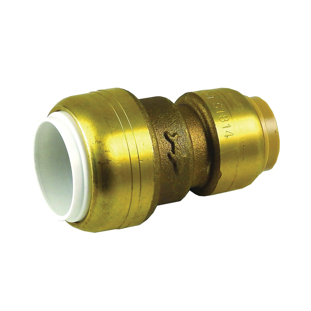 SharkBite UIP4016A Transition Pipe Coupling, 3/4 in, Brass, SCH 40, SCH 80, SCH 180 Schedule, 200 psi Pressure