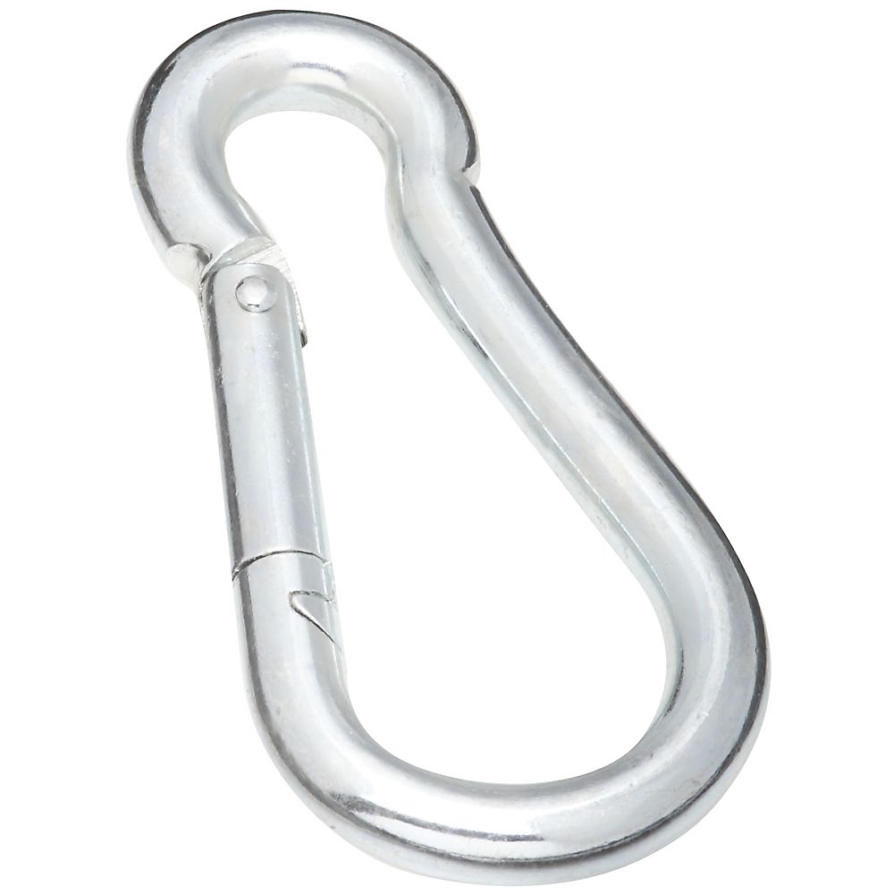 National Hardware 3112BC Series N222-893 Spring Snap, 360 lb Working Load, Steel, Zinc-Plated