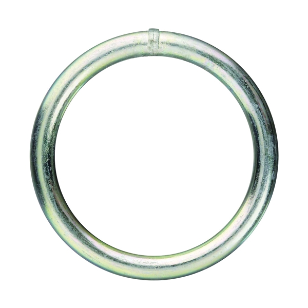 National Hardware 3155BC Series N223-156 Welded Ring, 300 lb Working Load, 2 in ID Dia Ring, #2 Chain, Steel