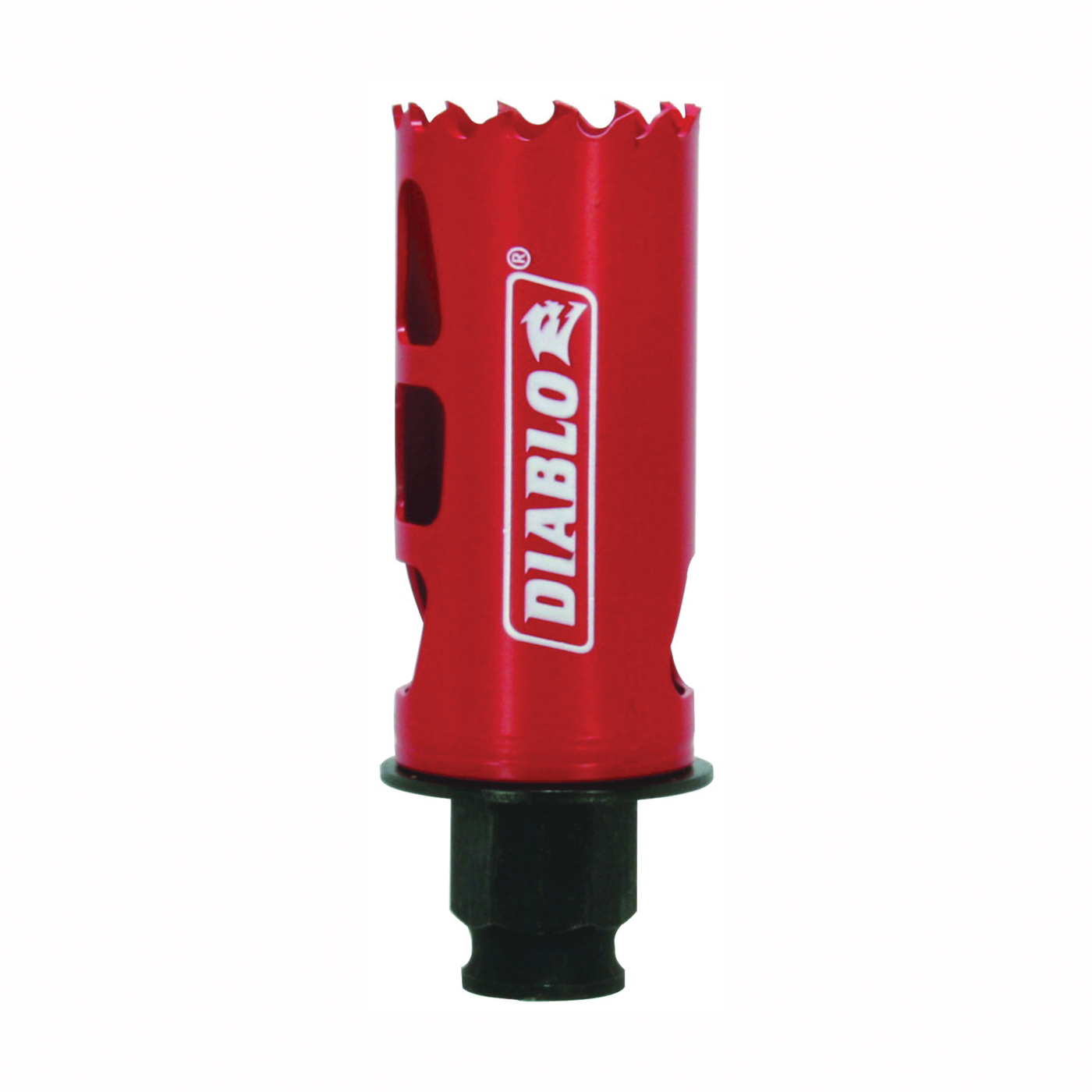 Diablo DHS1250 Hole Saw, 1-1/4 in Dia, 2-3/8 in D Cutting, 3/8 in Arbor, Bi-Metal Cutting Edge