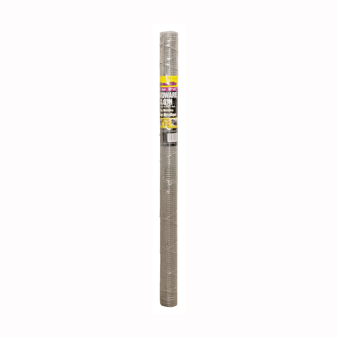 Jackson Wire 11 05 13 13 Hardware Cloth, 5 ft L, 36 in W, 23 ga, 1/4 x 1/4 in Mesh, Galvanized