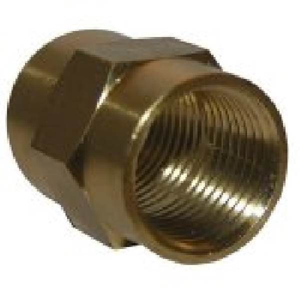 Lasco 17-9226U Pipe Coupling, 1/2 in, FIP, Brass