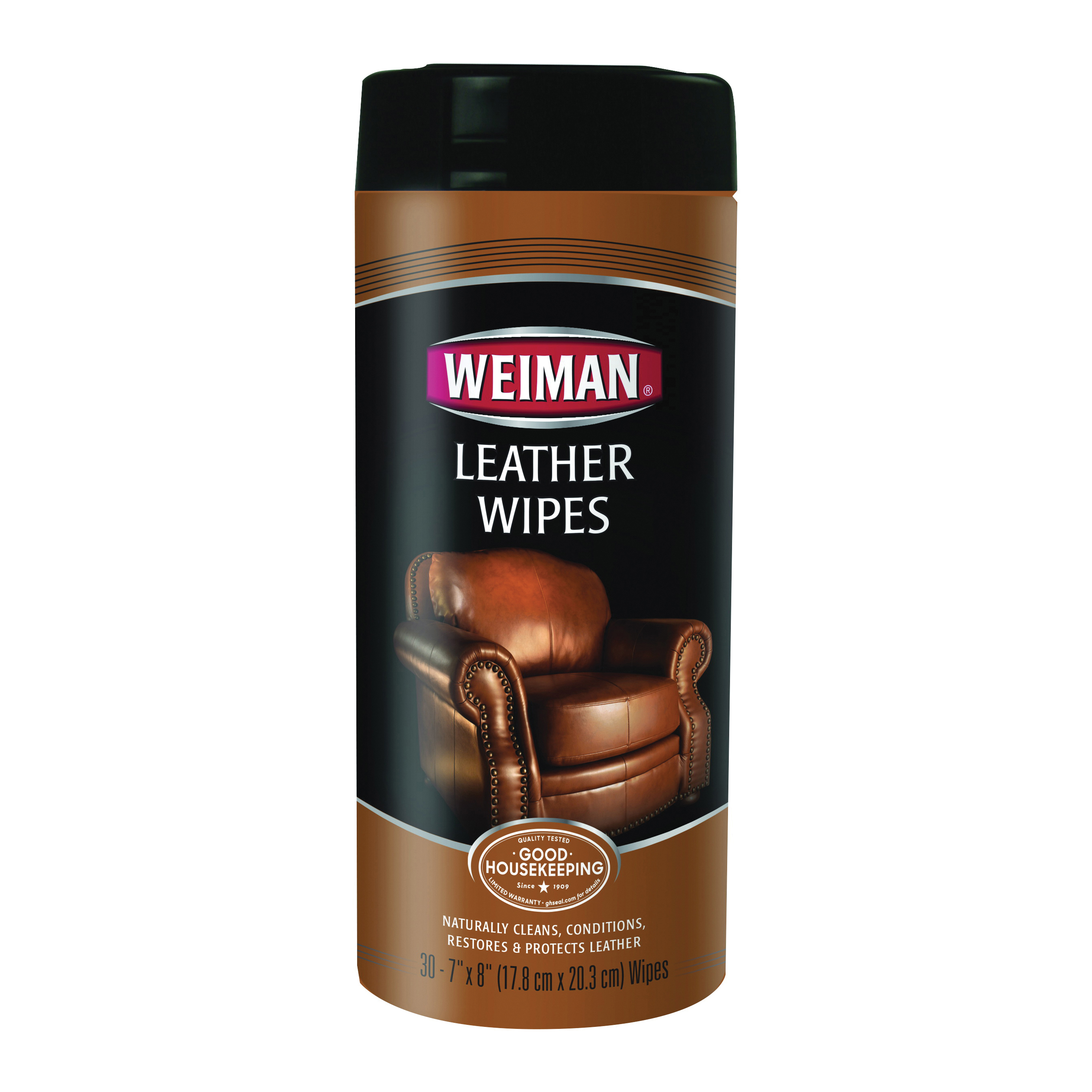 Weiman 91 Cleaning Wipes, 8 in L, 7 in W, Lemon