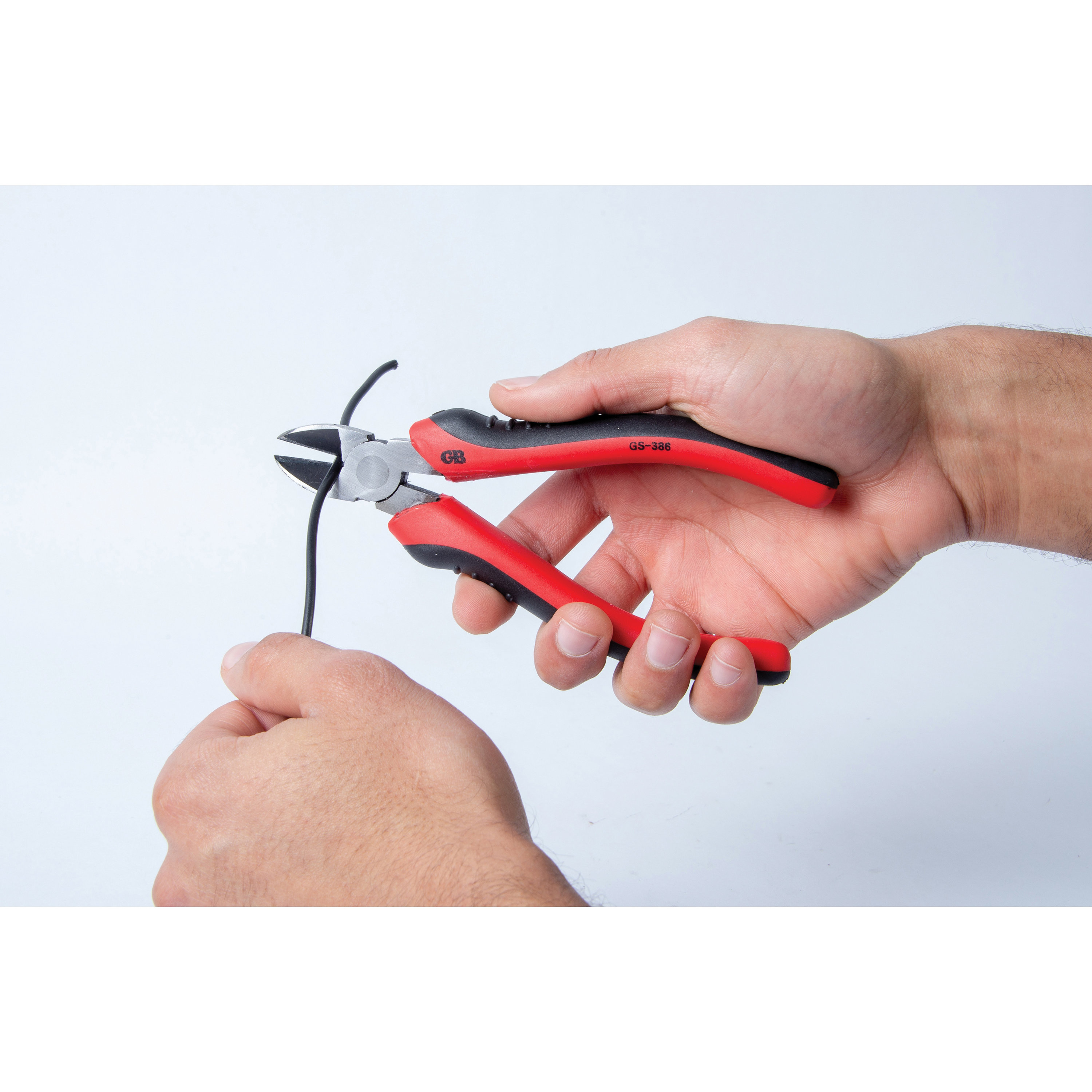Gardner Bender GS-386 Diagonal Cutting Pliers, 6-1/2 in OAL, 1-3/8 in Jaw Opening, Comfort Grip Handle, 3/4 in L Jaw