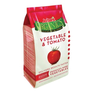 Jobes 09026 Vegetable and Tomato Organic Plant Food, 4 lb Bag, Granular, 2-5-3 N-P-K Ratio