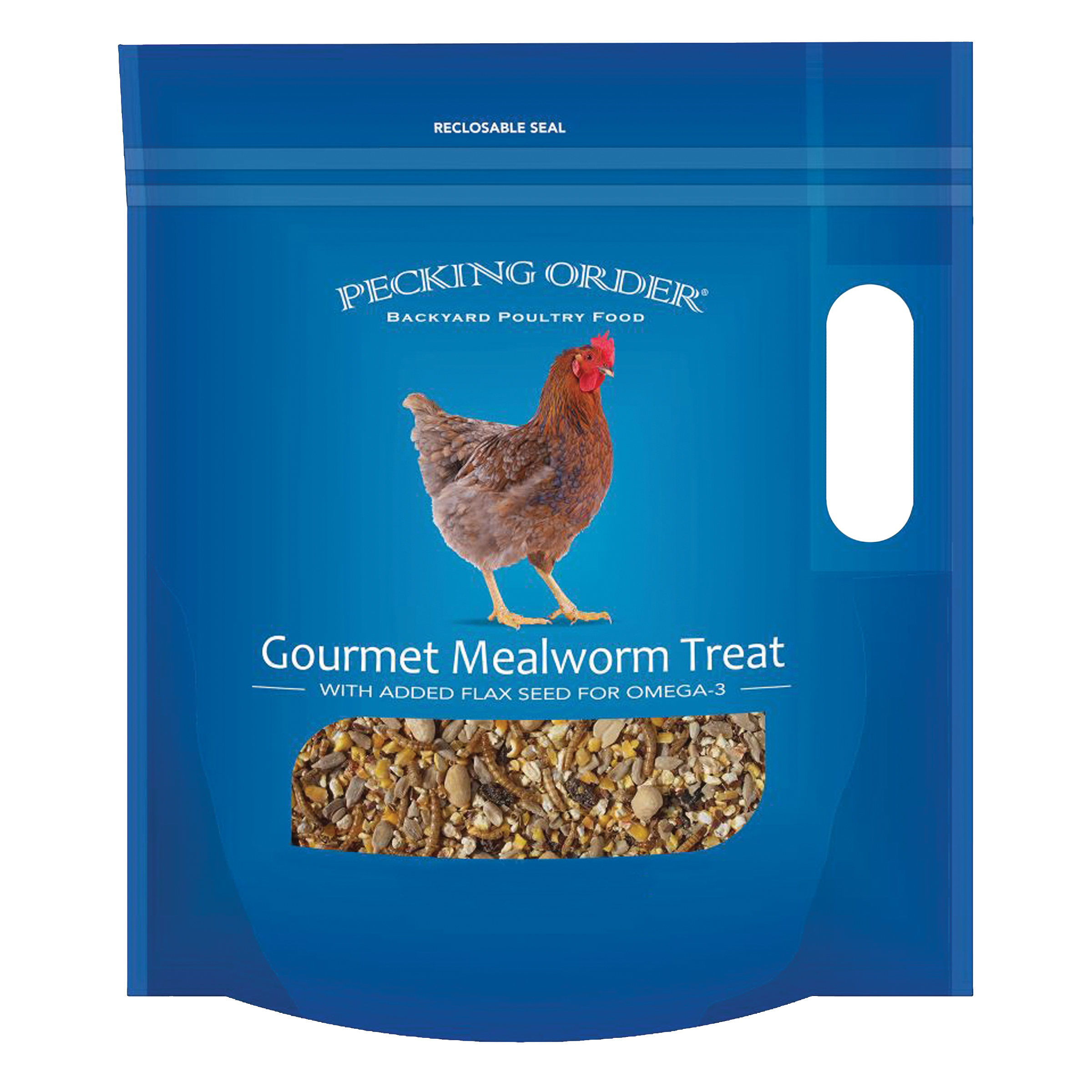 Pecking Order 009326 Chicken Mealworm Treat, 3 lb Bag