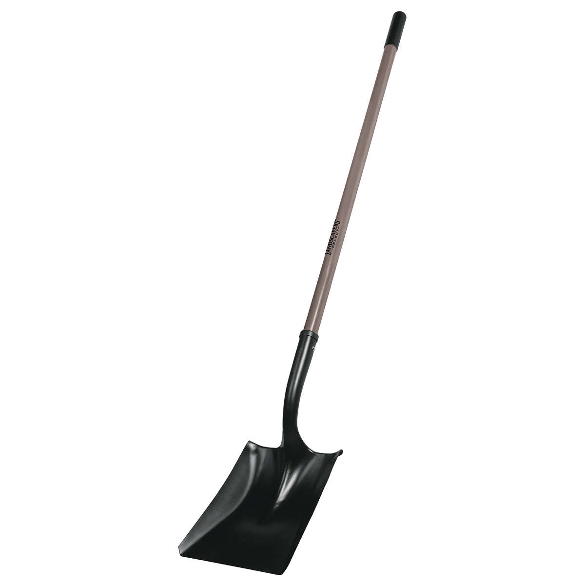 Landscapers Select 34464PRC-FP Shovel, Steel Blade, Fiberglass Handle, 47 in L Handle