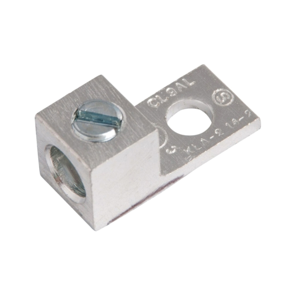 Gardner Bender GTA-2 Mechanical Lug, 14 to 10 AWG Wire, 3/8 in Stud, Aluminum Contact