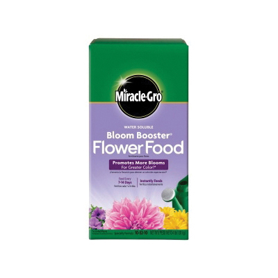 Miracle-Gro 146002 Flower Food, 4 lb Box, Solid, 10-52-10 N-P-K Ratio