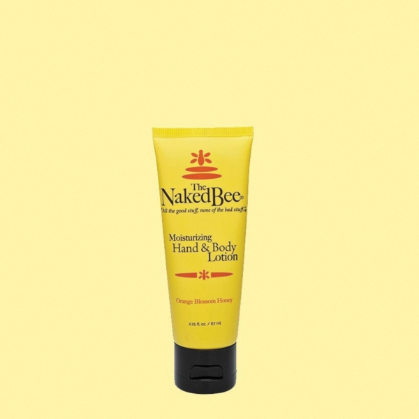 The Naked Bee NBLO Hand and Body Lotion, Orange Blossom Honey, 2.25 oz Tube