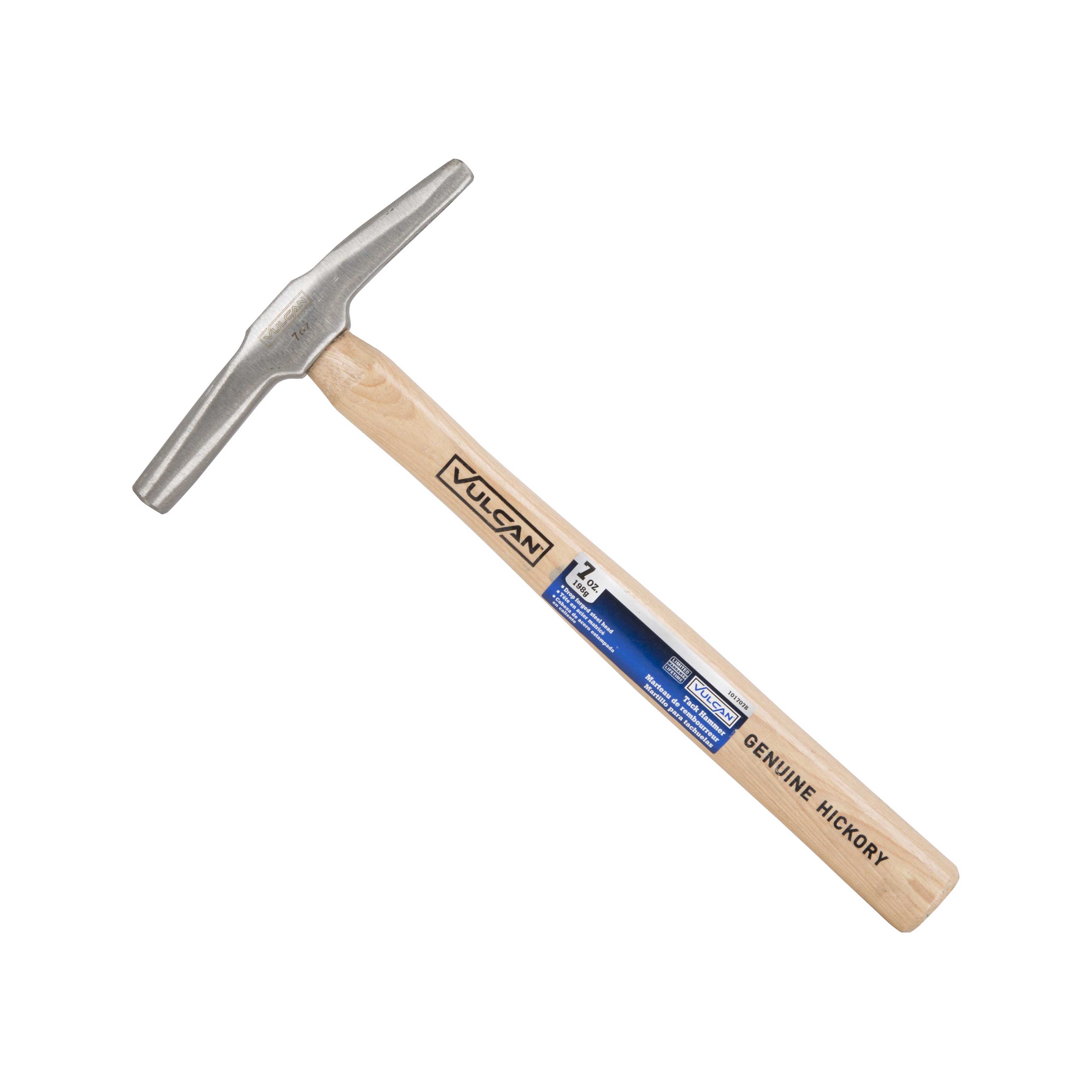 Vulcan MTH7H Tack Hammer, 7 oz Head, Steel Head, 10-1/2 in OAL