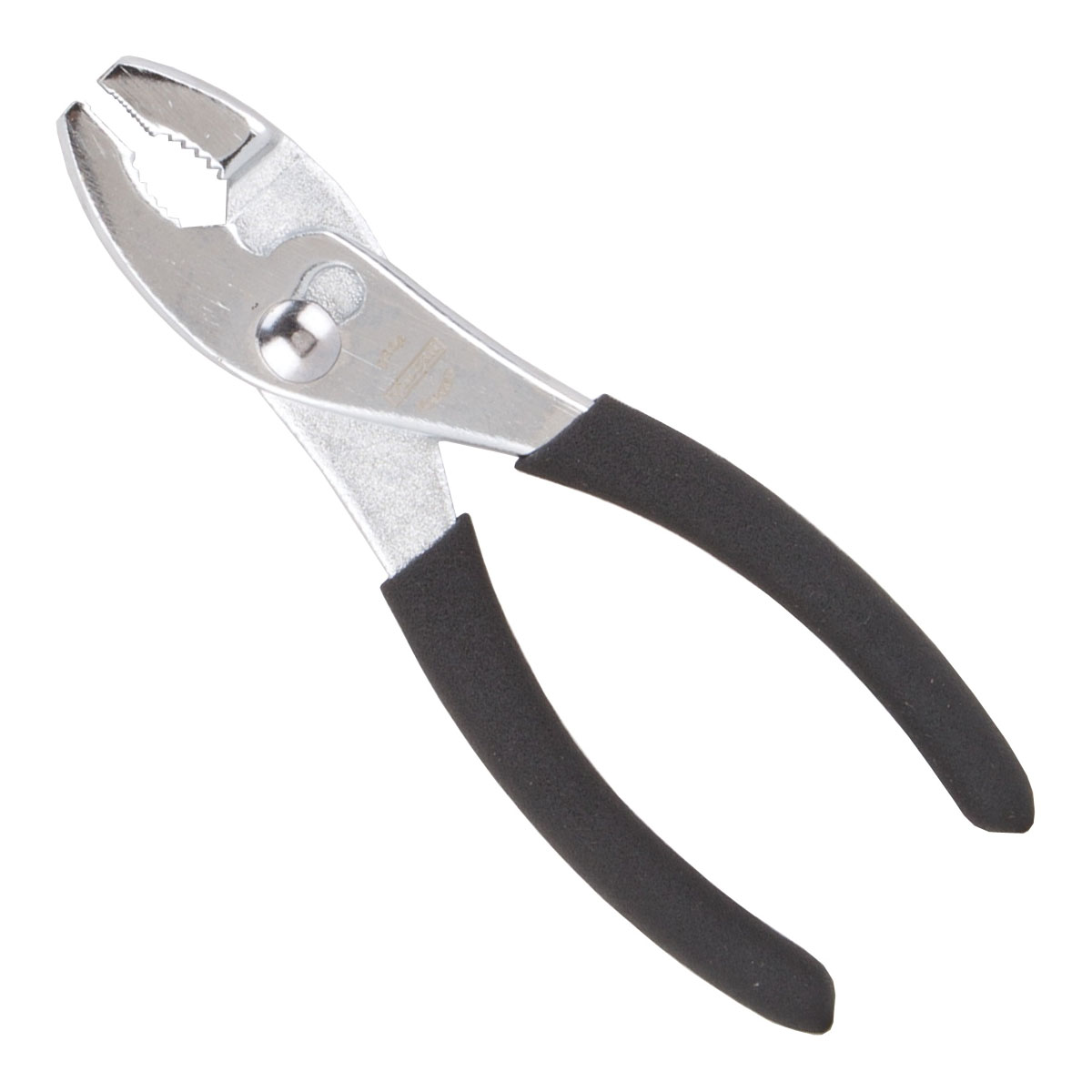 Vulcan JL-NP003 Slip Joint Pliers, 6 in OAL, 1 in Jaw Opening, Black Handle, Non-Slip Grip Handle, 1 in W Jaw