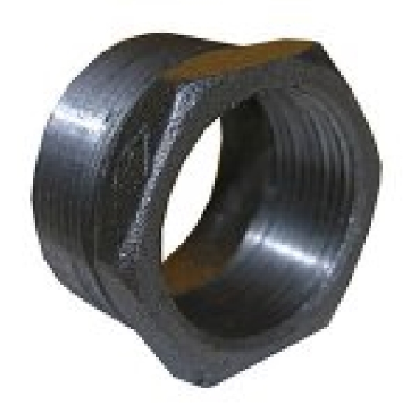 Lasco 30-5860 Hex Pipe Bushing, 2 x 1-1/4 in, MPT x FPT, Iron, 150 psi Pressure