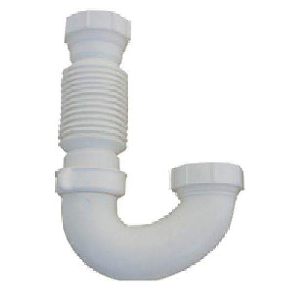 Lasco 03-4225 J-Bend, 1-1/2 in, Slip, PVC