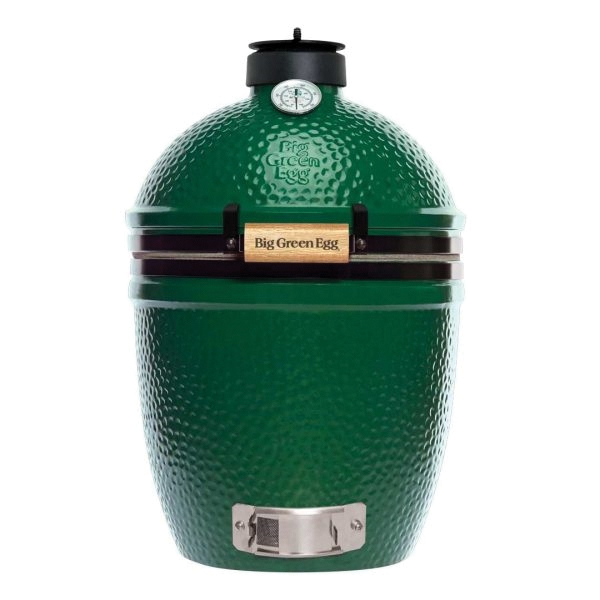 Big Green Egg 117601 Charcoal Kamado Grill and Smoker, 133 sq-in Primary Cooking Surface, Green, Smoker Included: Yes