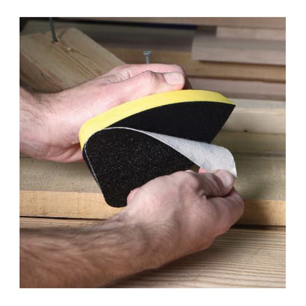 Gator Zip 7330 Sander Tool Kit, 5 in L, 3-1/2 in W, 50, 80, 120 Grit, Coarse, Fine, Medium
