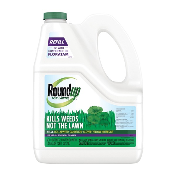 Roundup 5009010 Lawn Weed Killer, Liquid, 1 gal Bottle