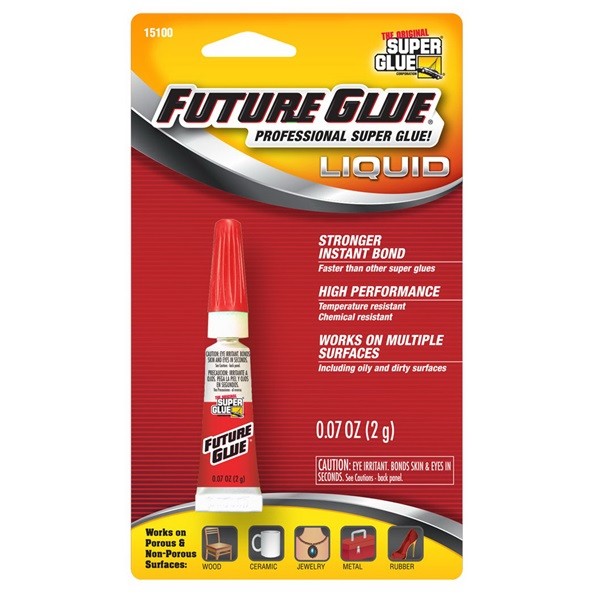 The Original Super Glue 00615 TV1 Super Glue, Liquid, Characteristic, Clear, 2 g Tube
