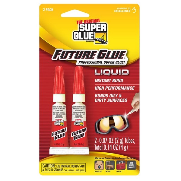 The Original Super Glue 00615 TV1 Super Glue, Liquid, Characteristic, Clear, 2 g Tube