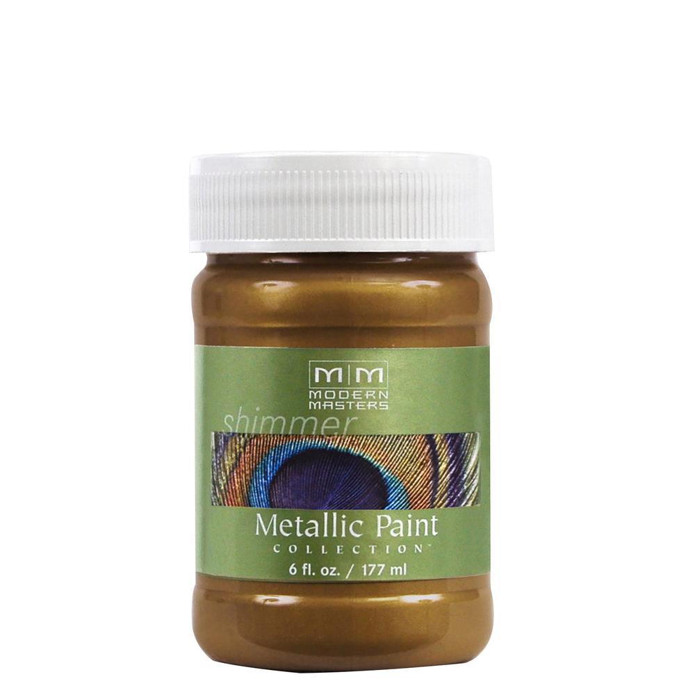 Modern Masters ME238 Metallic Paint, Satin, Blackened Bronze, 6 oz