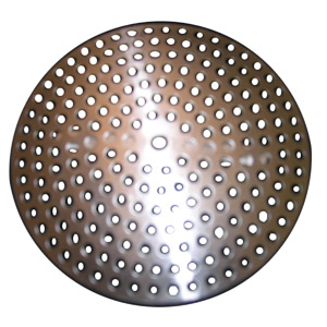Lasco 03-1349 Sink Strainer, 3-1/8 in Dia, Brass, Chrome