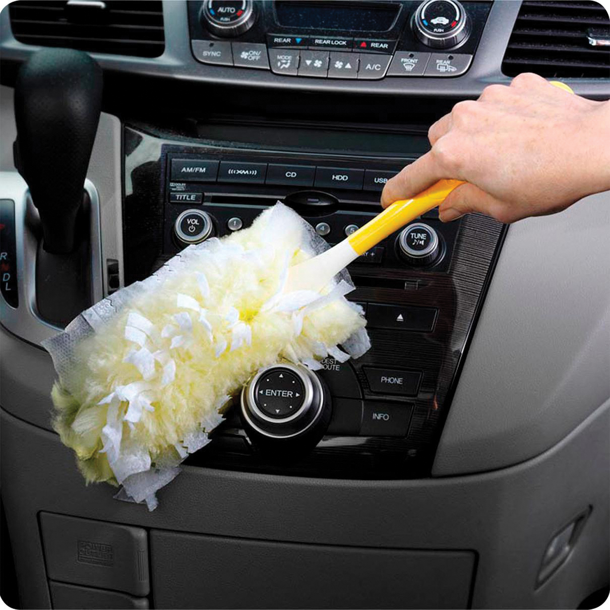 Swiffer 21620 Duster Refill, 5 in Head, Microfiber Head, Yellow