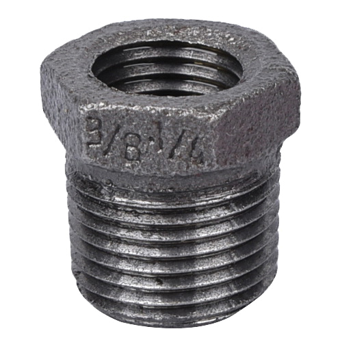 ProSource 35-3/8X1/4B Pipe Bushing, 3/8 x 1/4 in, MIP x FIP, Iron, 40 Schedule, 300 psi Pressure