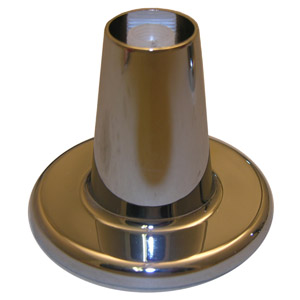 Lasco 03-1647 Tub and Shower Flange, 1 in ID x 2-3/4 in OD Dia, Metal, Chrome Plated, For: Sayco Tub and Shower