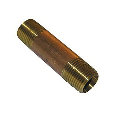 Lasco 26-2512 Pipe Nipple, 3/4 in, Brass, SCH 40 Schedule, 150 psi Pressure, 4 in L
